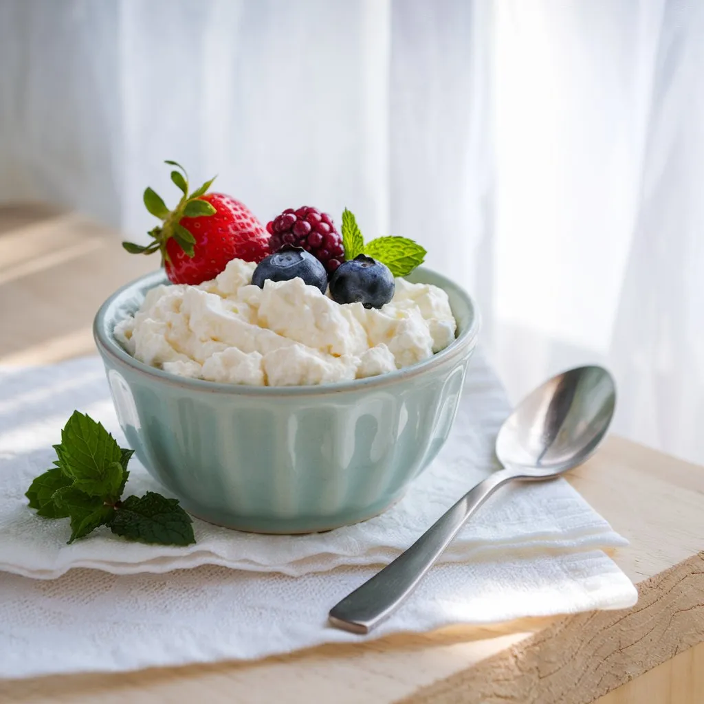 Cottage Cheese and Fruit Plate