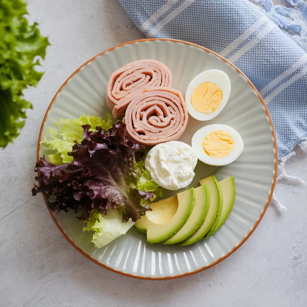 Smoked Salmon and Avocado Plate