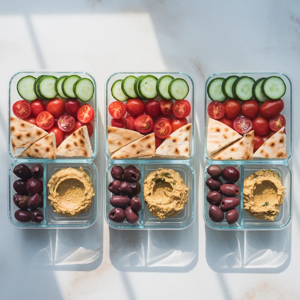 Mediterranean Hummus Box
