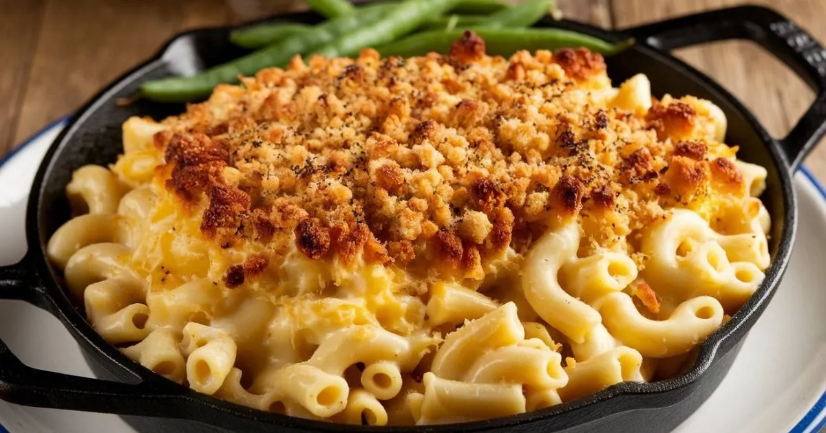 old fashioned baked macaroni and cheese