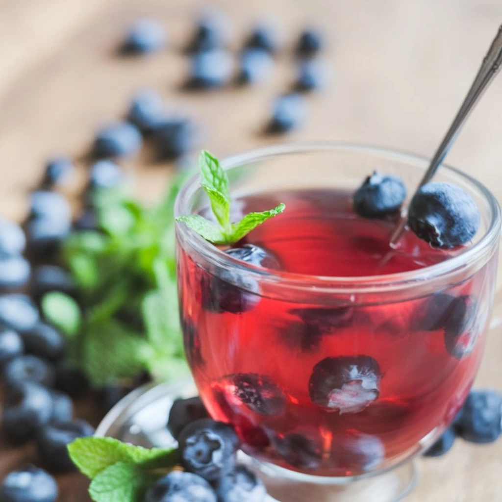 Blueberry tea